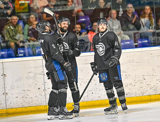 Photo hockey match Nantes - Cholet  le 07/09/2024