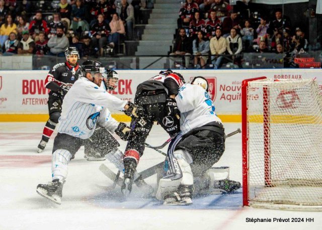 Photo hockey match Bordeaux - Marseille le 13/09/2024