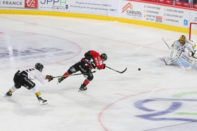 Photo hockey match Amiens  - Rouen le 17/09/2024