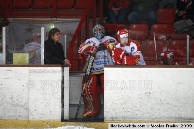 Photo hockey match Briançon  - Morzine-Avoriaz le 24/10/2009