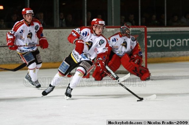 Photo hockey match Briançon  - Morzine-Avoriaz le 24/10/2009