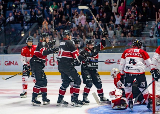 Photo hockey match Bordeaux - Amiens  le 20/09/2024