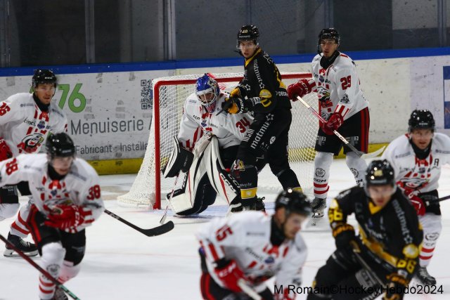 Photo hockey match Rouen - Nice le 22/09/2024