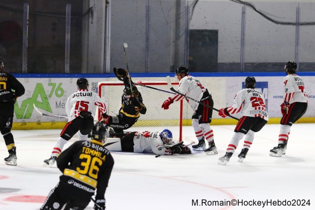 Photo hockey match Rouen - Nice le 22/09/2024