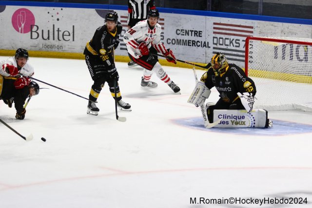 Photo hockey match Rouen - Nice le 22/09/2024