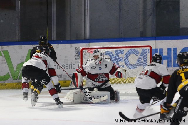 Photo hockey match Rouen - Bordeaux le 24/09/2024