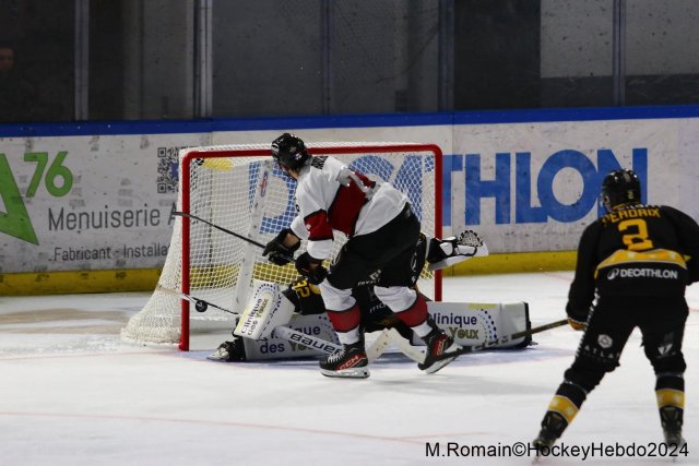 Photo hockey match Rouen - Bordeaux le 24/09/2024