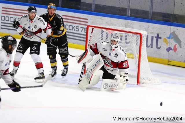 Photo hockey match Rouen - Bordeaux le 24/09/2024
