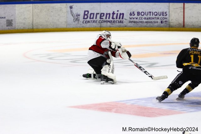 Photo hockey match Rouen - Bordeaux le 24/09/2024