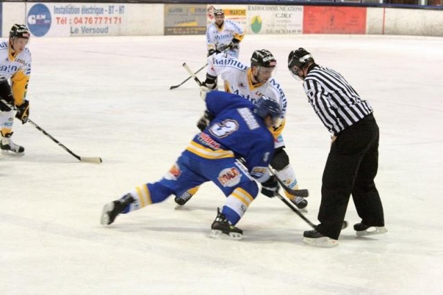 Photo hockey match Villard-de-Lans - Rouen le 24/10/2009