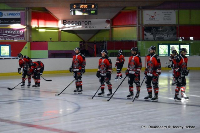 Photo hockey match Besançon - Mulhouse le 28/09/2024