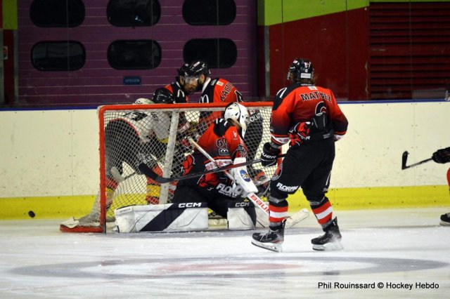 Photo hockey match Besançon - Mulhouse le 28/09/2024