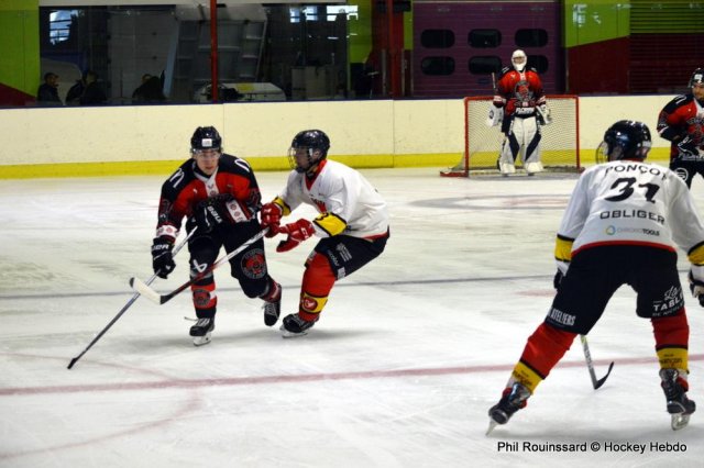 Photo hockey match Besançon - Mulhouse le 28/09/2024