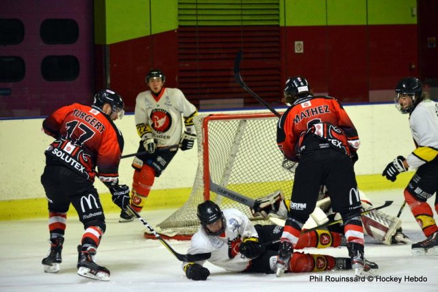 Photo hockey match Besançon - Mulhouse le 28/09/2024