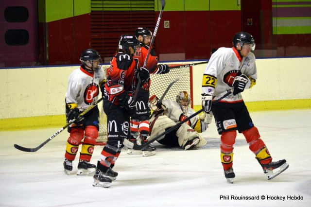 Photo hockey match Besançon - Mulhouse le 28/09/2024