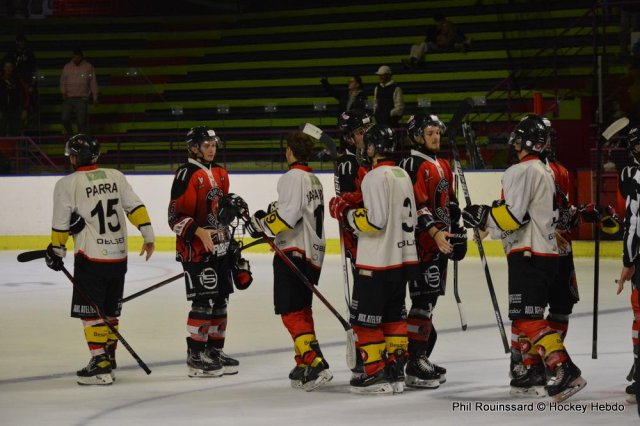Photo hockey match Besançon - Mulhouse le 28/09/2024