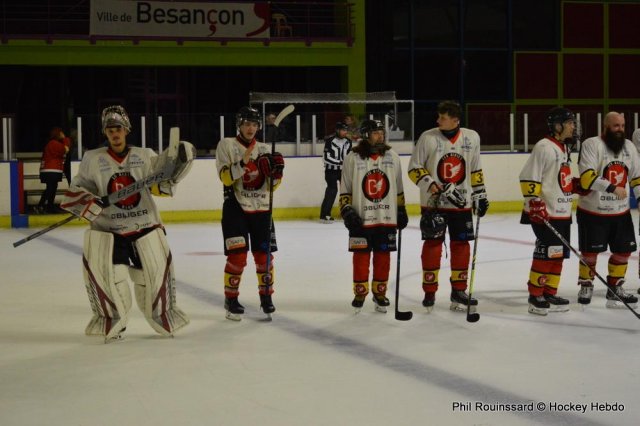 Photo hockey match Besançon - Mulhouse le 28/09/2024