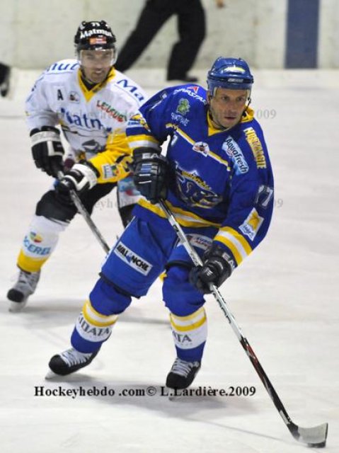Photo hockey match Villard-de-Lans - Rouen le 24/10/2009