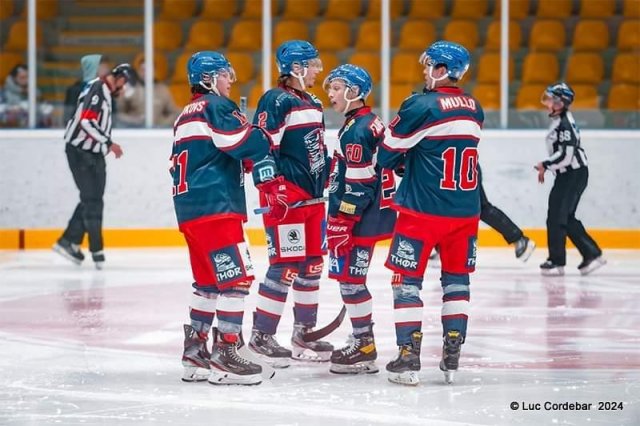 Photo hockey match Luxembourg - Roanne le 28/09/2024