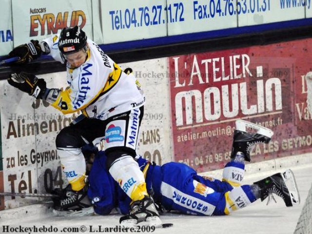 Photo hockey match Villard-de-Lans - Rouen le 24/10/2009