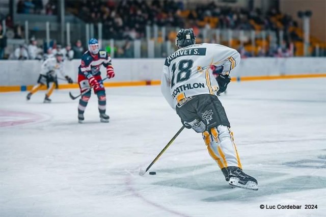 Photo hockey match Luxembourg - Roanne le 28/09/2024