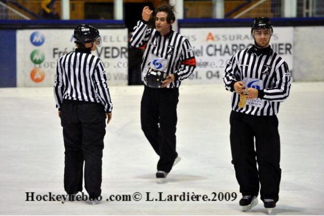 Photo hockey match Villard-de-Lans - Rouen le 24/10/2009