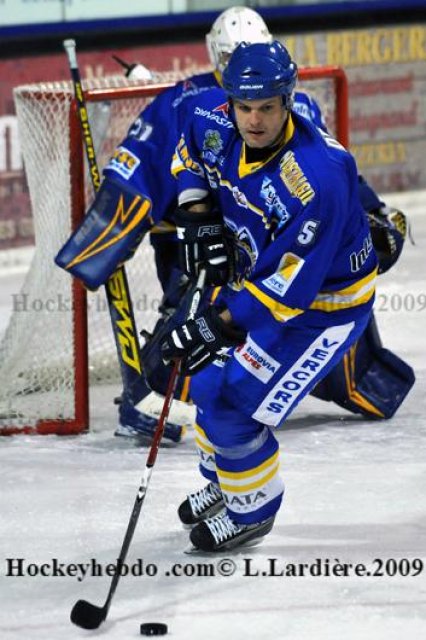 Photo hockey match Villard-de-Lans - Rouen le 24/10/2009