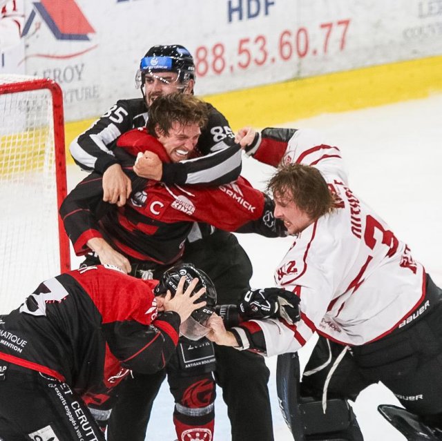 Photo hockey match Amiens  - Briançon  le 01/10/2024