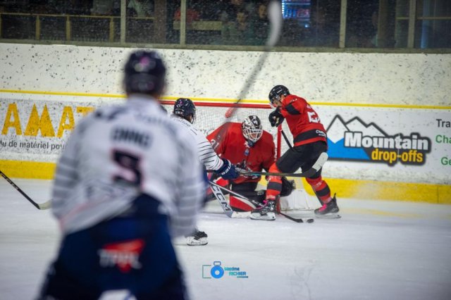 Photo hockey match Chamonix  - Angers  le 04/10/2024