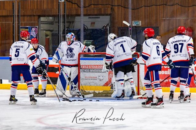 Photo hockey match Toulouse-Blagnac - Lyon le 05/10/2024