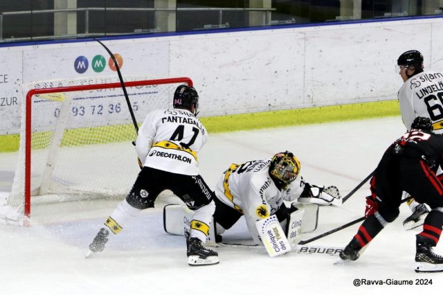 Photo hockey match Nice - Rouen le 06/10/2024