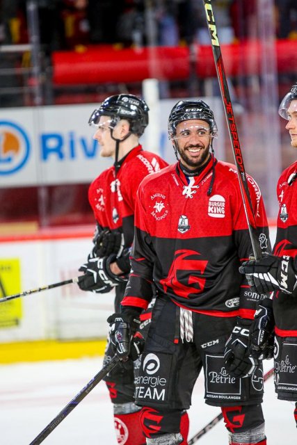 Photo hockey match Amiens  - Chamonix  le 08/10/2024
