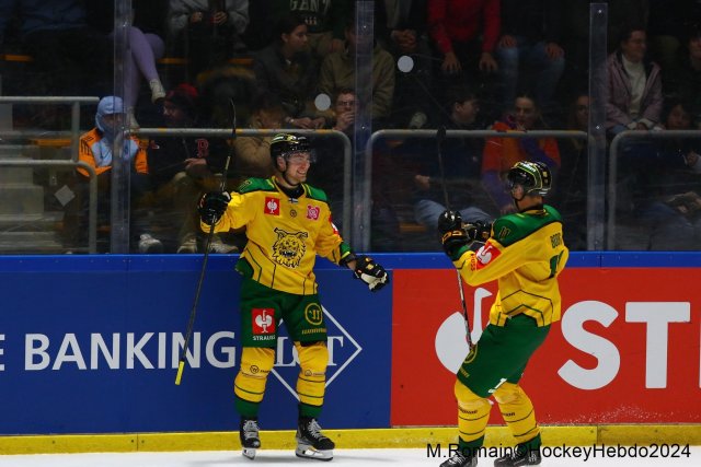 Photo hockey match Rouen - Tampere le 09/10/2024