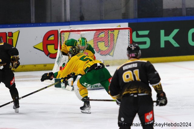Photo hockey match Rouen - Tampere le 09/10/2024