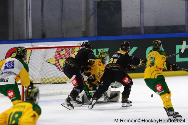 Photo hockey match Rouen - Tampere le 09/10/2024