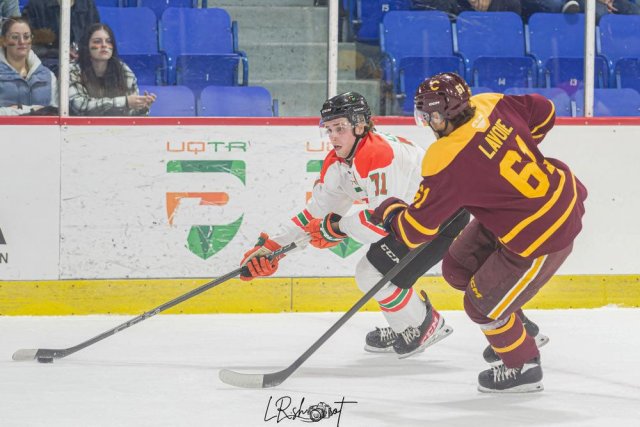 Photo hockey reportage Universitaires - Trois rivières vs Concordia