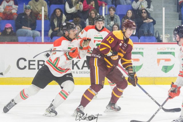 Photo hockey reportage Universitaires - Trois rivières vs Concordia