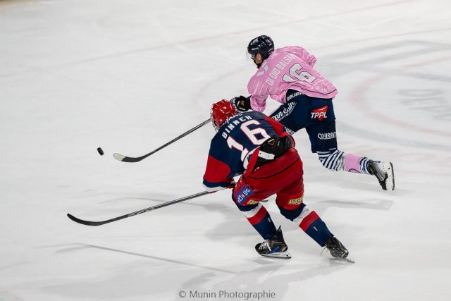 Photo hockey match Angers  - Grenoble  le 08/10/2024