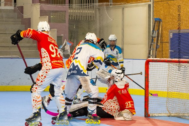 Photo hockey reportage N3 : Villard Bonnot B vs Aix en provence