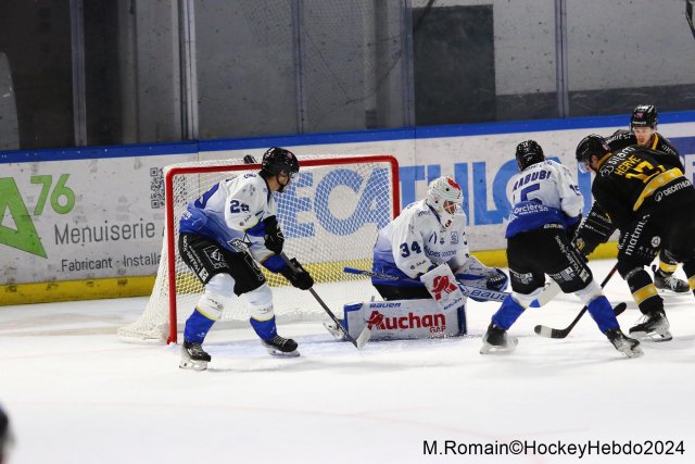 Photo hockey match Rouen - Gap  le 13/10/2024