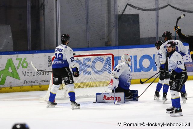 Photo hockey match Rouen - Gap  le 13/10/2024