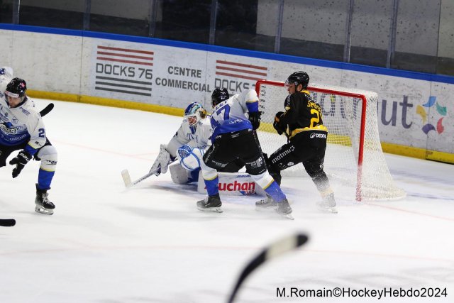 Photo hockey match Rouen - Gap  le 13/10/2024