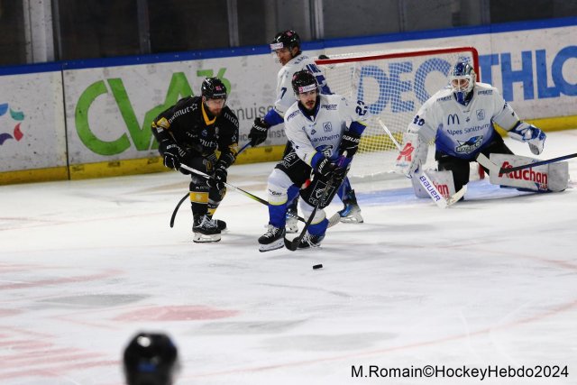 Photo hockey match Rouen - Gap  le 13/10/2024