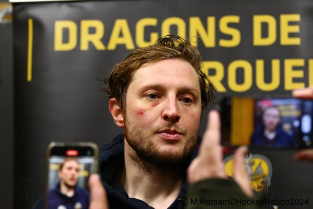 Photo hockey match Rouen - Gap  le 13/10/2024