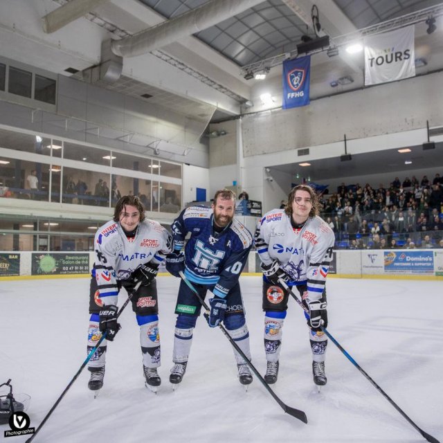 Photo hockey match Tours  - Courchevel-Méribel-Pralognan le 09/10/2024