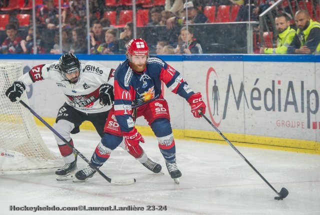 Photo hockey match Grenoble  - Bordeaux le 18/10/2024