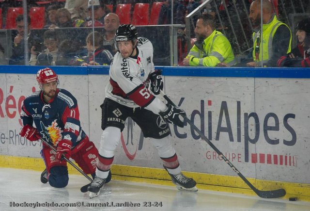 Photo hockey match Grenoble  - Bordeaux le 18/10/2024