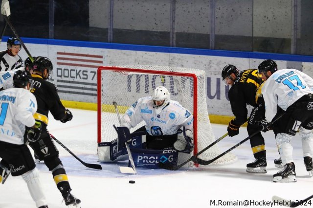 Photo hockey match Rouen - Marseille le 18/10/2024