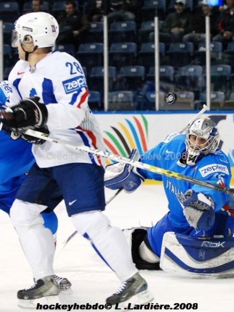 Photo hockey album Mondiaux : Relégation 2ème journée - France / Italie