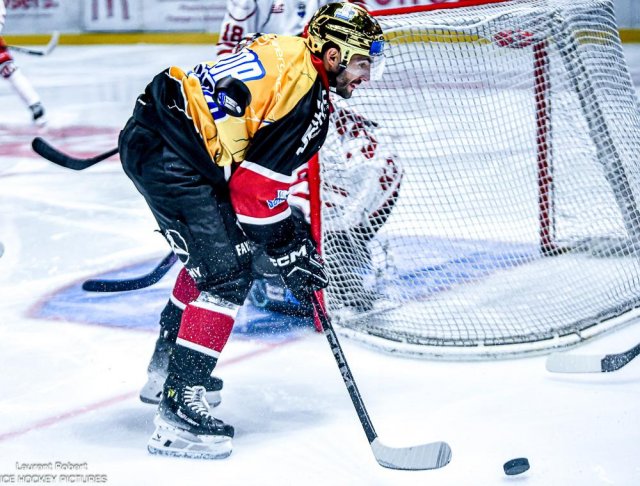 Photo hockey match Bordeaux - Briançon  le 20/10/2024
